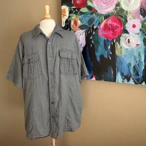 Margaritaville Jimmy Buffett Parrothead Beach Button Down Shirt XL Island Style